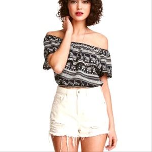 H&M Coachella Collection Crop Top